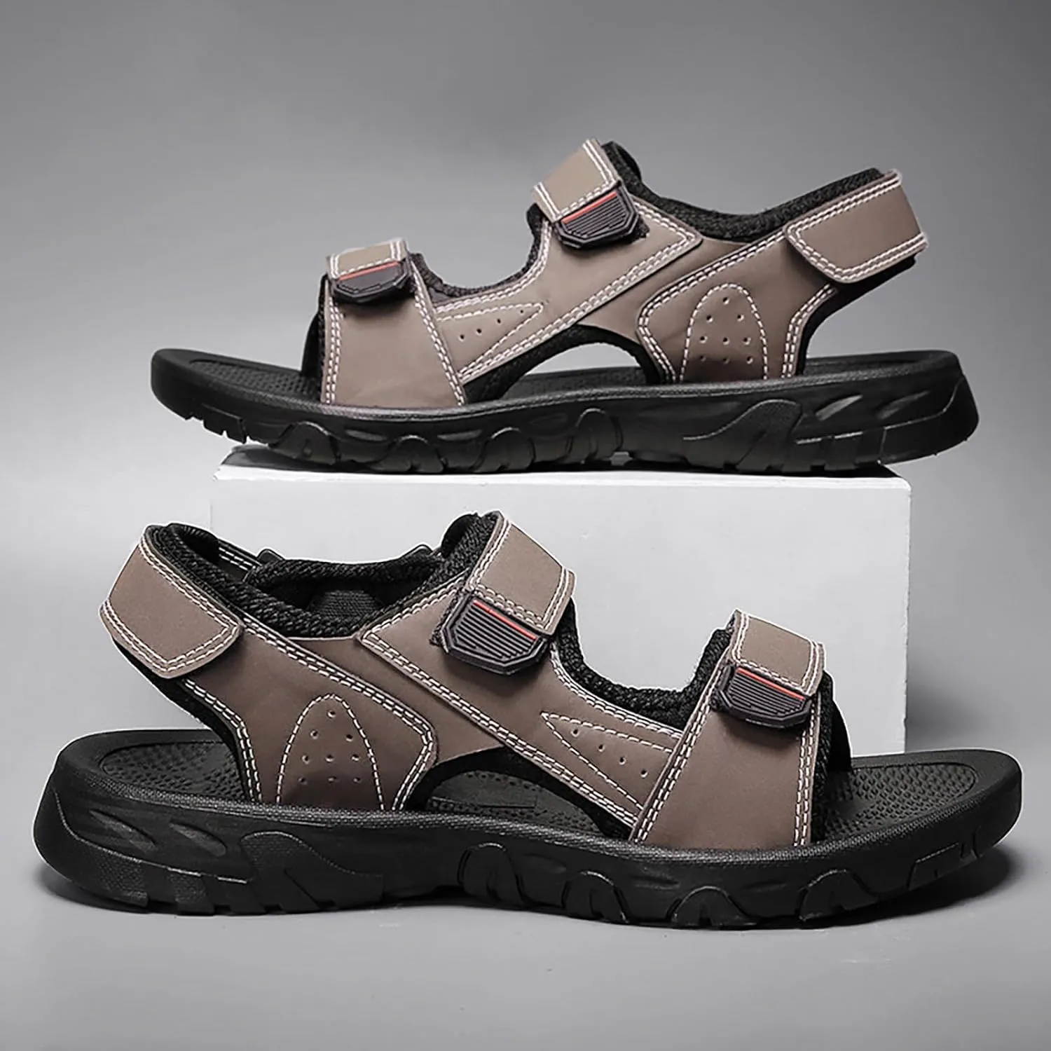 Sandals Men Summer Beach Water Shoes Wide Fit Sandals Hiking Water Beach Sport Outdoor