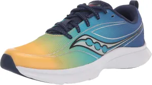 Saucony Kids Kinvara 13 Sneaker, Blue, 11.5 US Unisex Big Kid