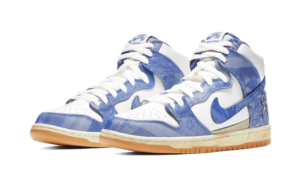 SB Dunk High Carpet Company Memory Foam Ankle Support Shock Diffusing Platform