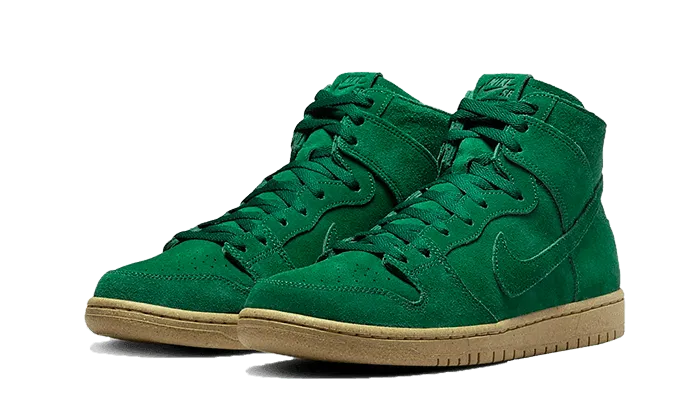 Anti Abrasion Sneaker Stores SB Dunk High Decon Gorge Green