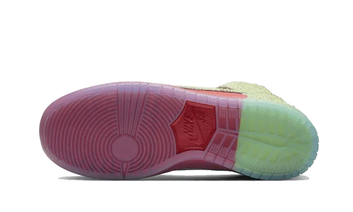 SB Dunk High Pro QS Strawberry Cough Upgraded cushioning Running Track