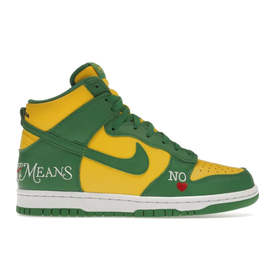 Air Light Dry Fast Nike SB Dunk High Supreme By Any Means Brazil