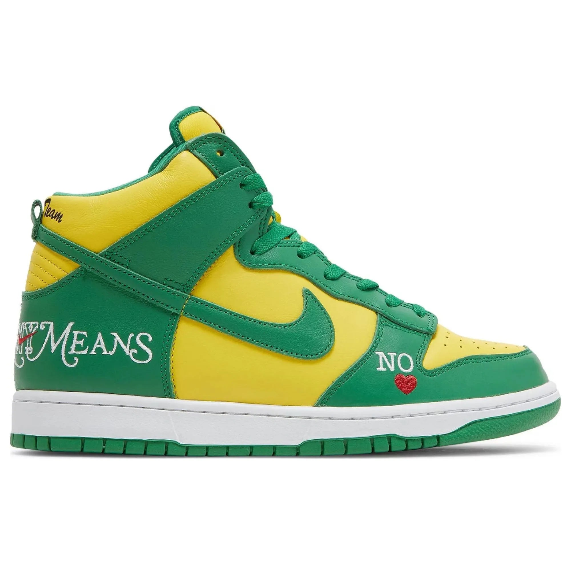 Structured performance Soft Chic Nike SB Dunk High Supreme By Any Means Brazil
