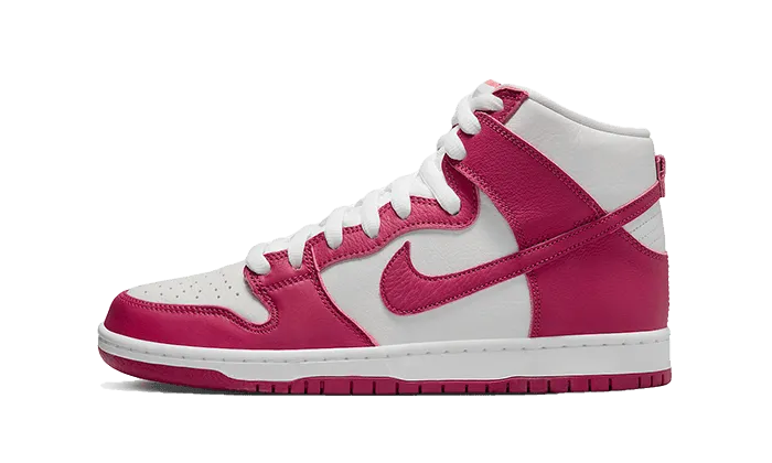 Easy Clean Secure Lace Lock SB Dunk High Sweet Beet