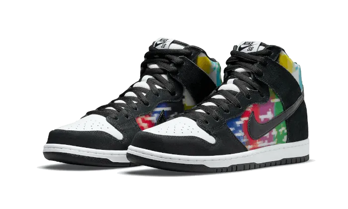 SB Dunk High TV Signal Unique ease Easy On And Off