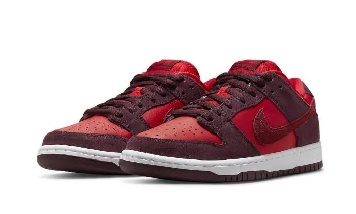 SB Dunk Low Cherry Responsive Control Vegan Material Option