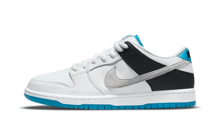 SB Dunk Low Laser Blue SuedeUpper