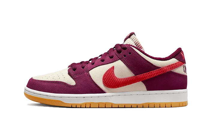 SB Dunk Low Skate Like A Girl Bordeaux Comfortable Footwear Technology