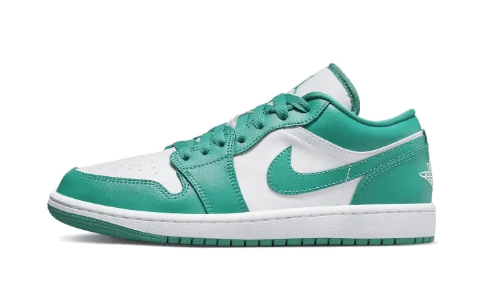 Adaptable Fit Durable Wear Air Jordan 1 Low New Emerald