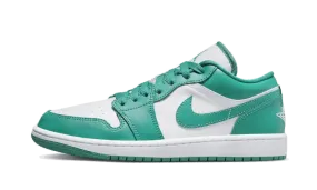 Adaptable Fit Durable Wear Air Jordan 1 Low New Emerald