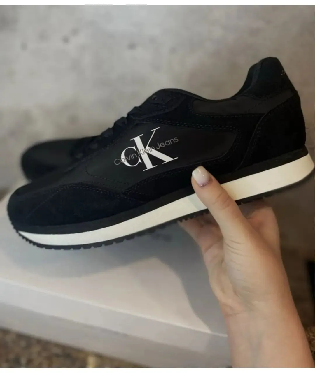 Calvin Klein Jeans Black Tear Resistant Stitching On Trend