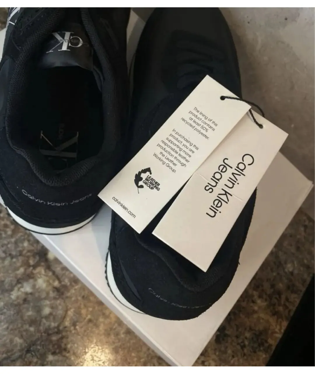 Calvin Klein Jeans Black Superior ease Minimalist Edge