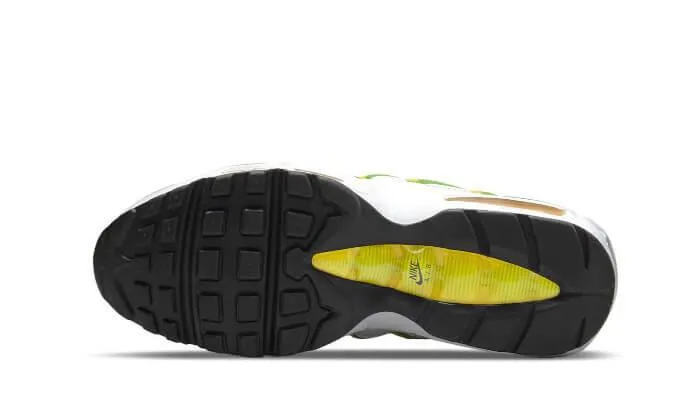 Compression Web Torsion Spring Tech Air Max 95 Essential White Green Apple Tour Yellow