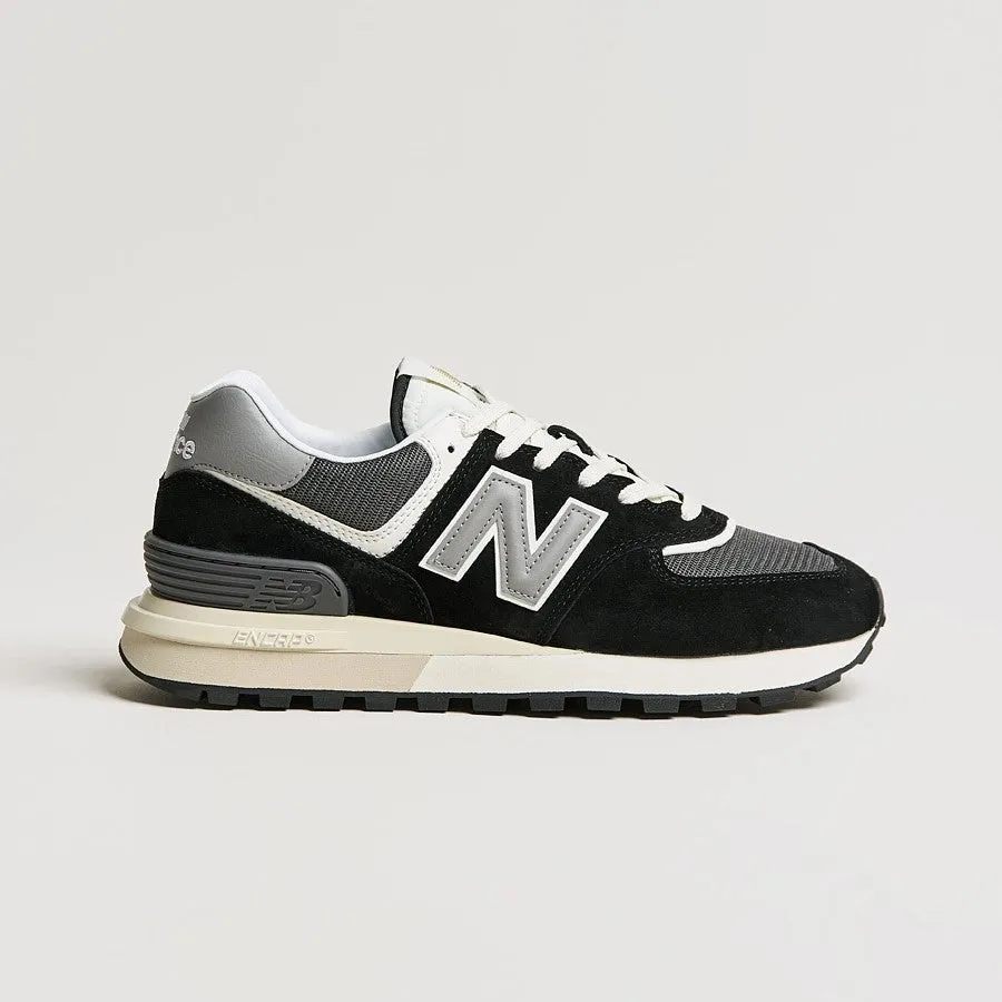 New Balance 574 Legacy 'Black' Breathable mesh construction