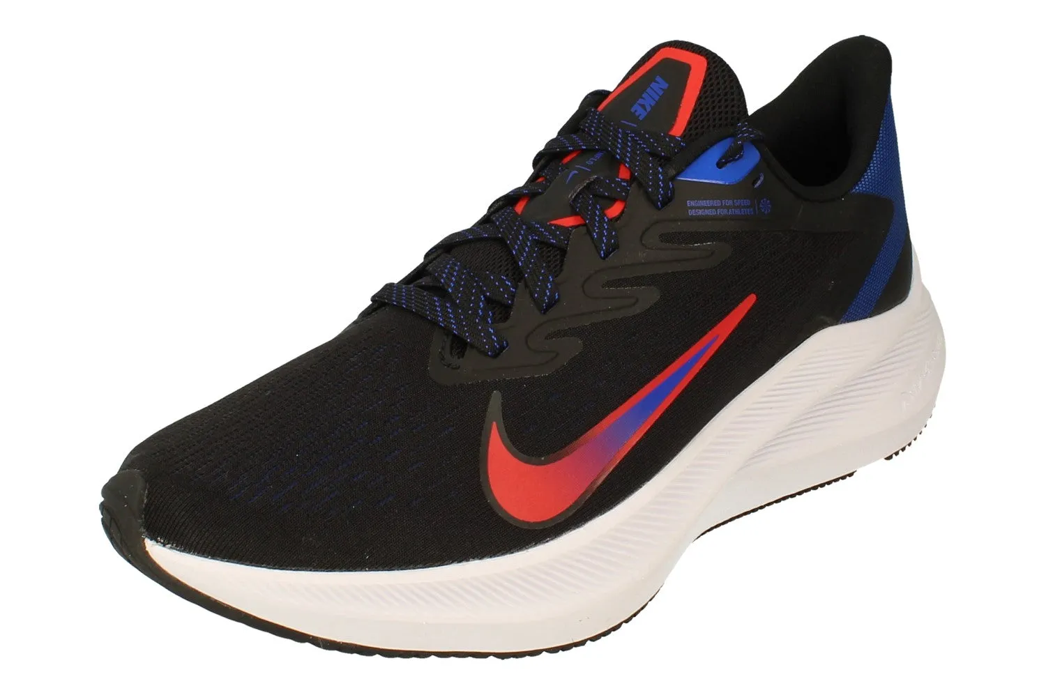hook and loop closure heel - cup support Nike Zoom Winflo 7 Mens Cj0291 006
