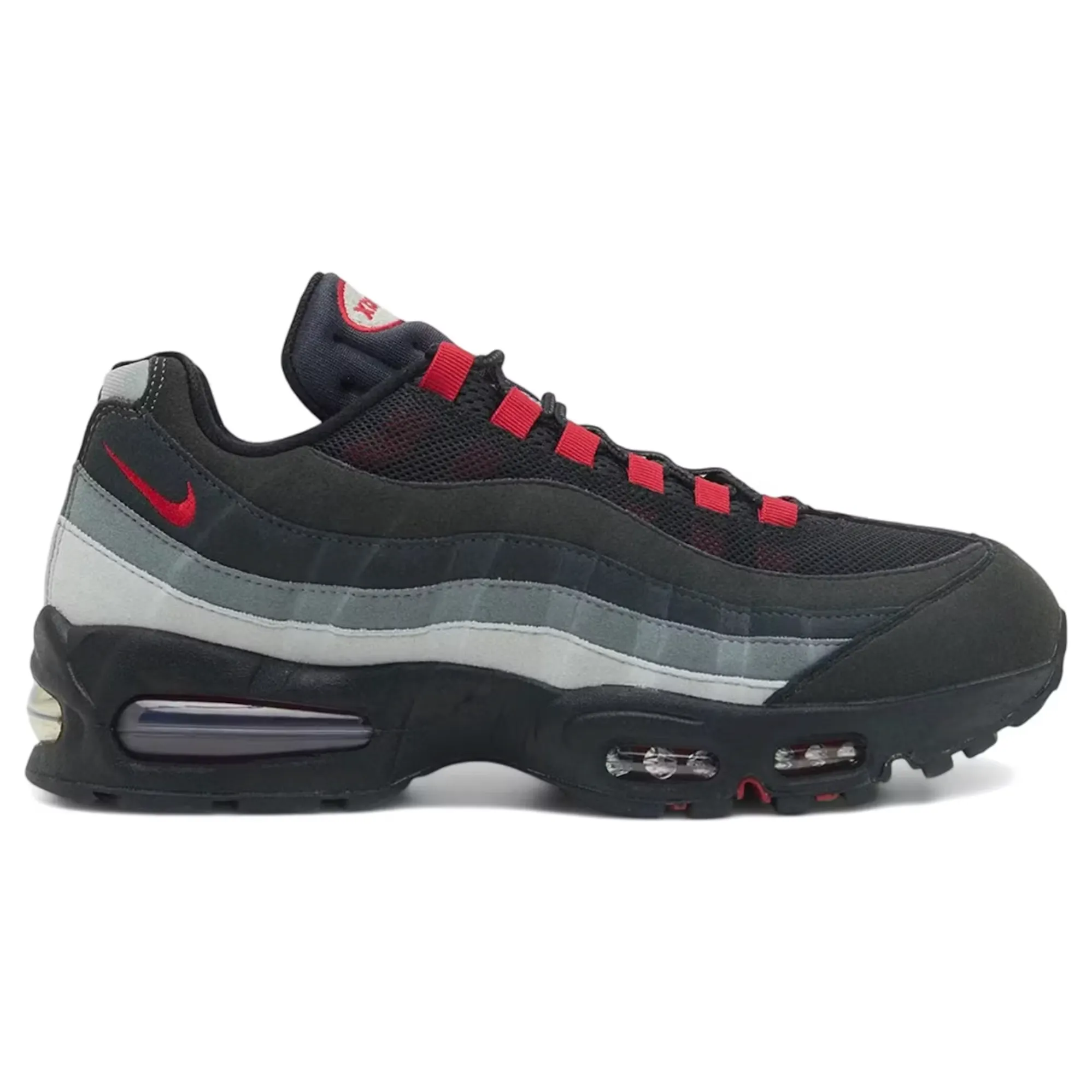 Nike Air Max 95 OG Big Bubble Liverpool F.C. Cross Strap System Dual Density Foam Layers