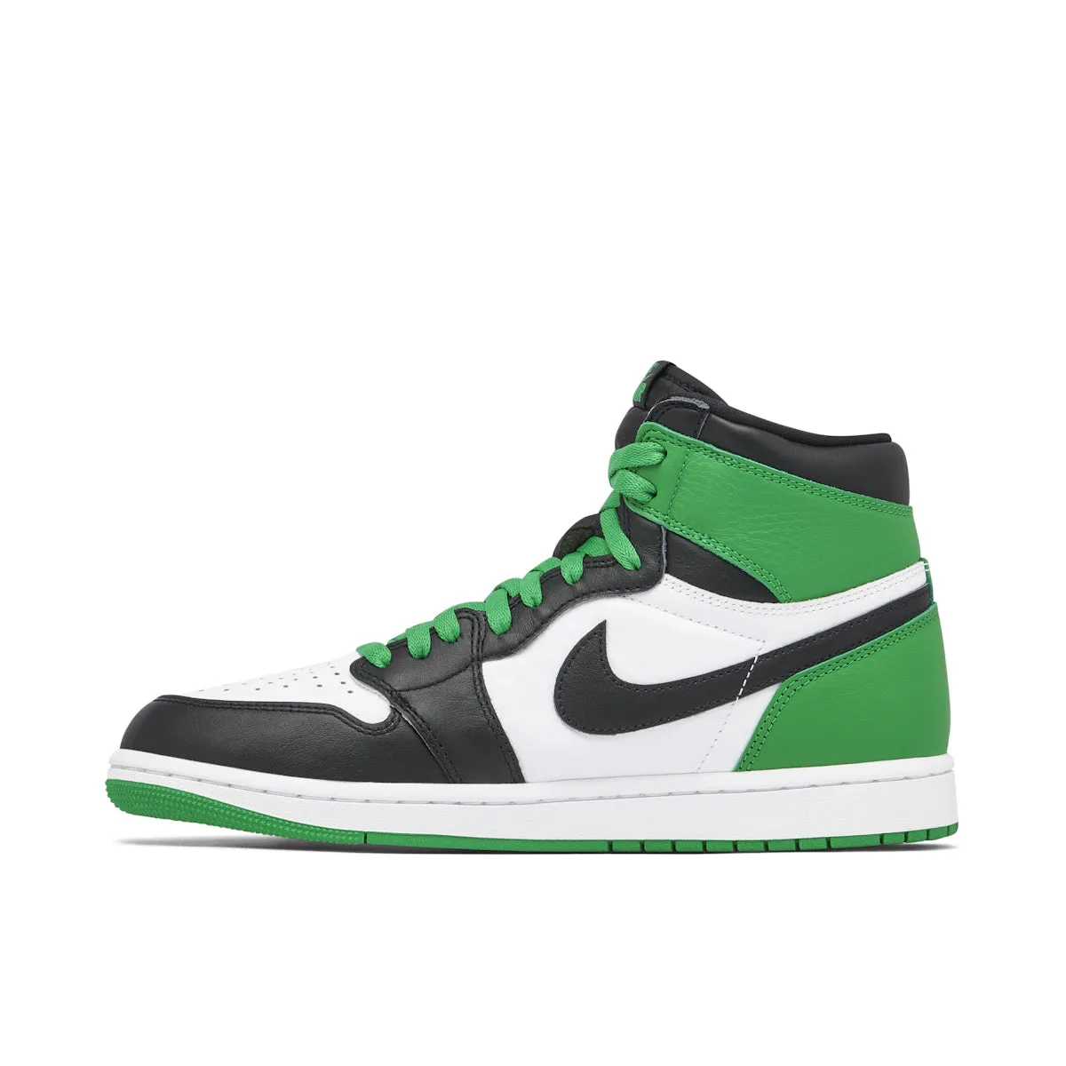 Jordan 1 Retro High OG Lucky Green Themed Run race run