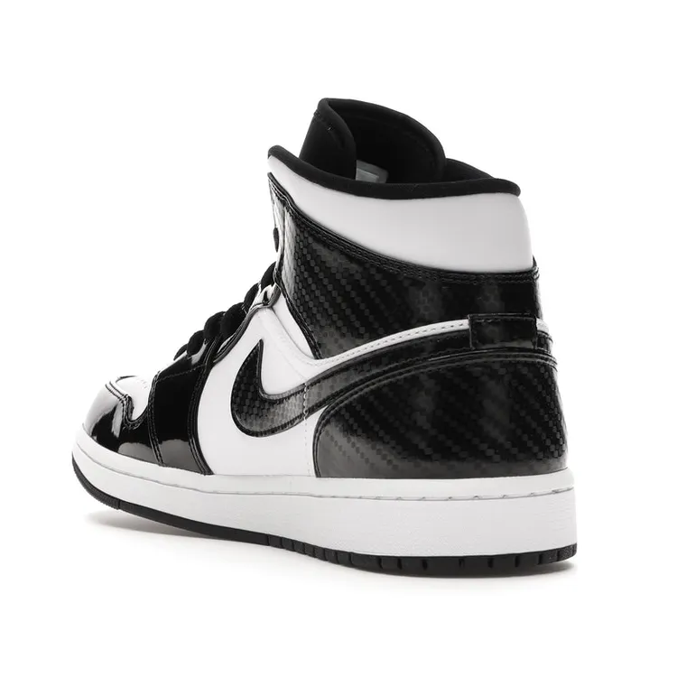 elastic - strap shoes Jordan 1 Mid Carbon Fiber All-Star (2021)
