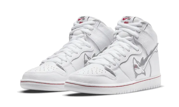 Ventilated Midsole Kick Style SB Dunk High Oski Great White Shark