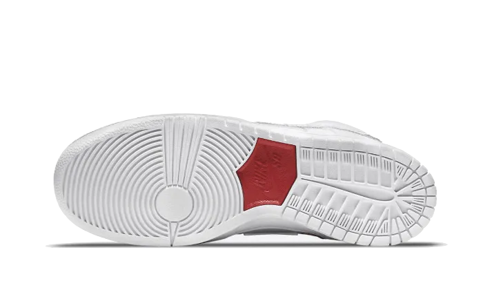 Padded Edge Square Toe SB Dunk High Oski Great White Shark