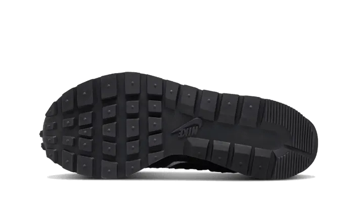 Vaporwaffle Sacai Jean Paul Gaultier Black White monochromatic shoes