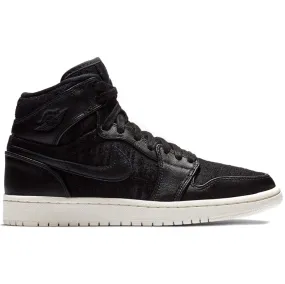 Air Jordan 1 Retro High Black Sail (W) afternoon running shoes