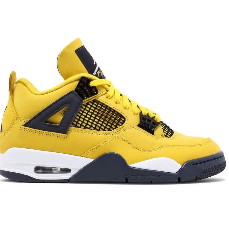 Air Jordan 4 Retro Lightning (2021) Quick Step Shoes Energy Returning Sole