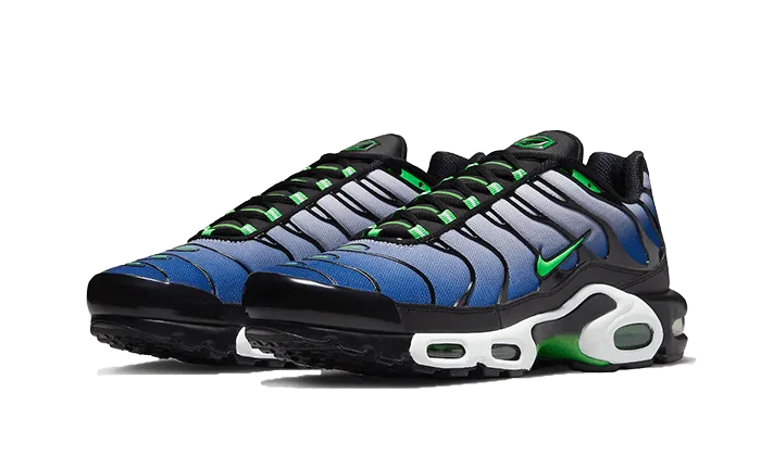 Air Max Plus Icons Scream Green Sneakers Adjustable Power Performance Cushion