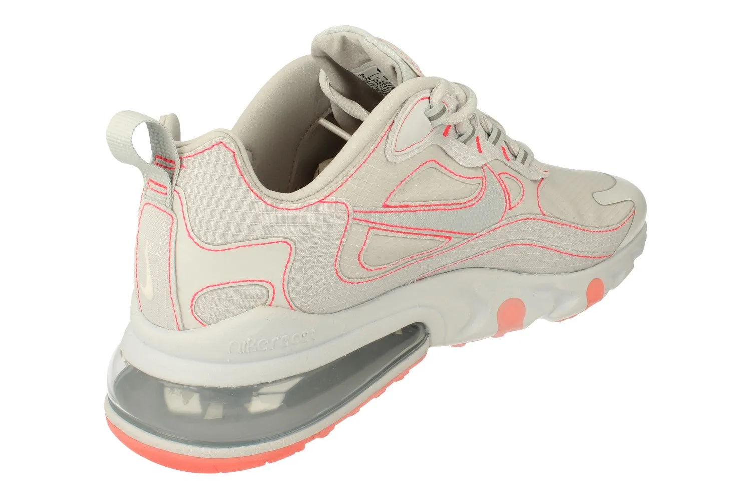 Nike Air Max 270 React SP Mens CQ6549 100 pirate - themed running gear gender - specific - fit