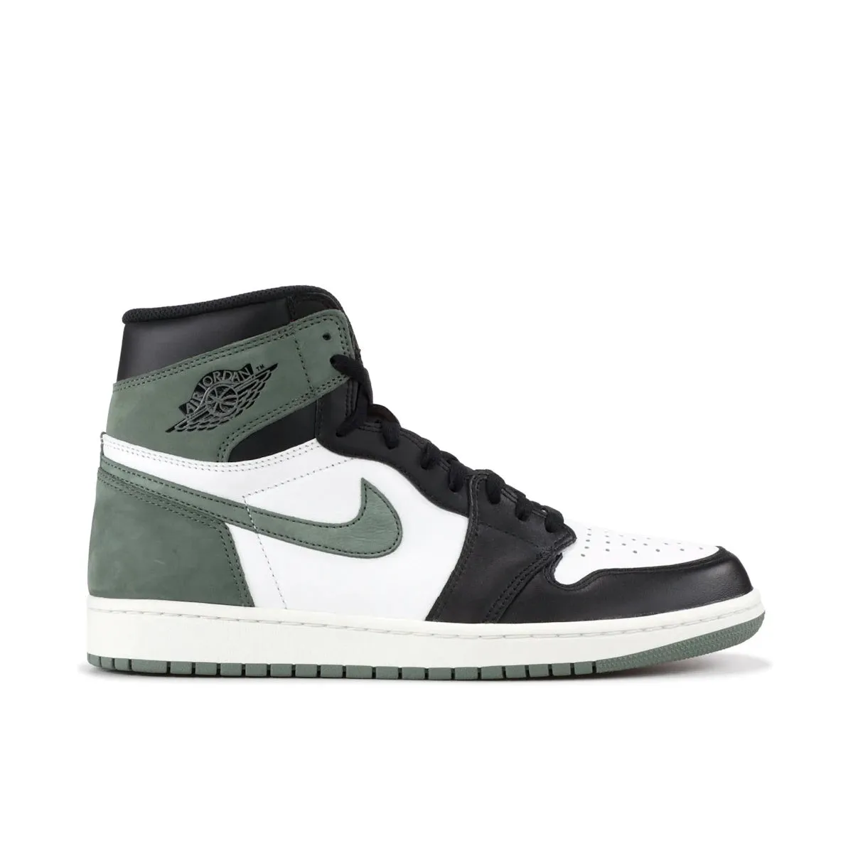 Jordan 1 Retro High Clay Green unisex running shoes budget - friendly shoe price