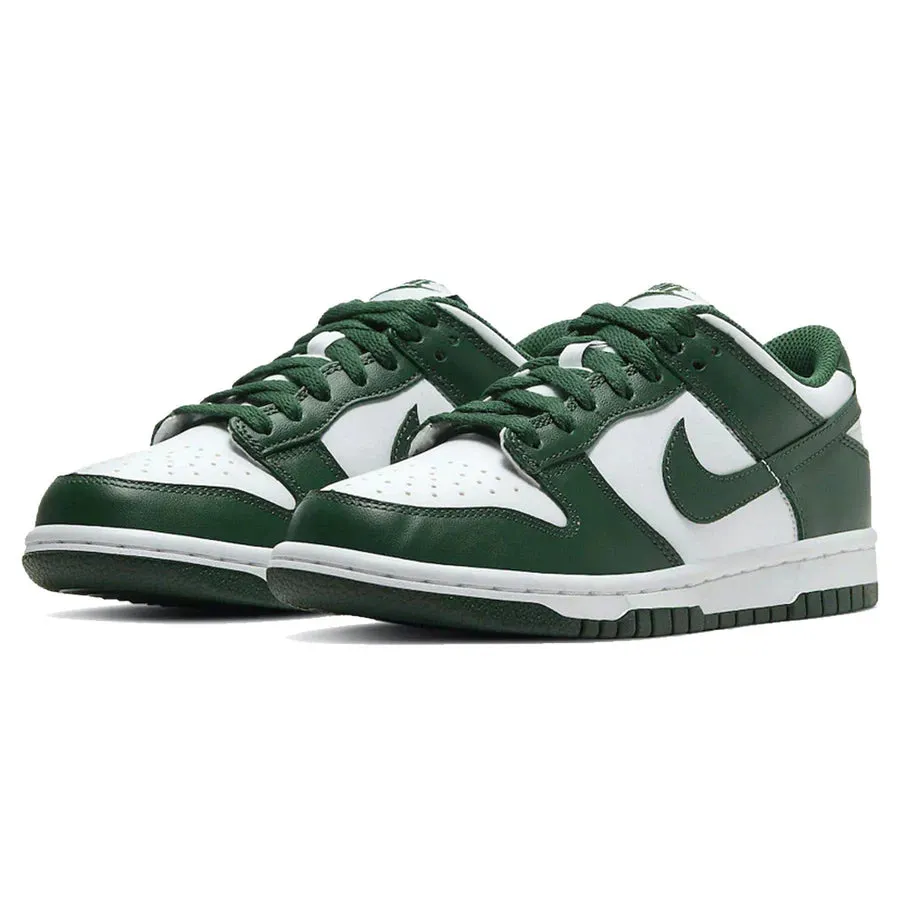 Calm Motion Nike Dunk Low Spartan Green - Michigan State