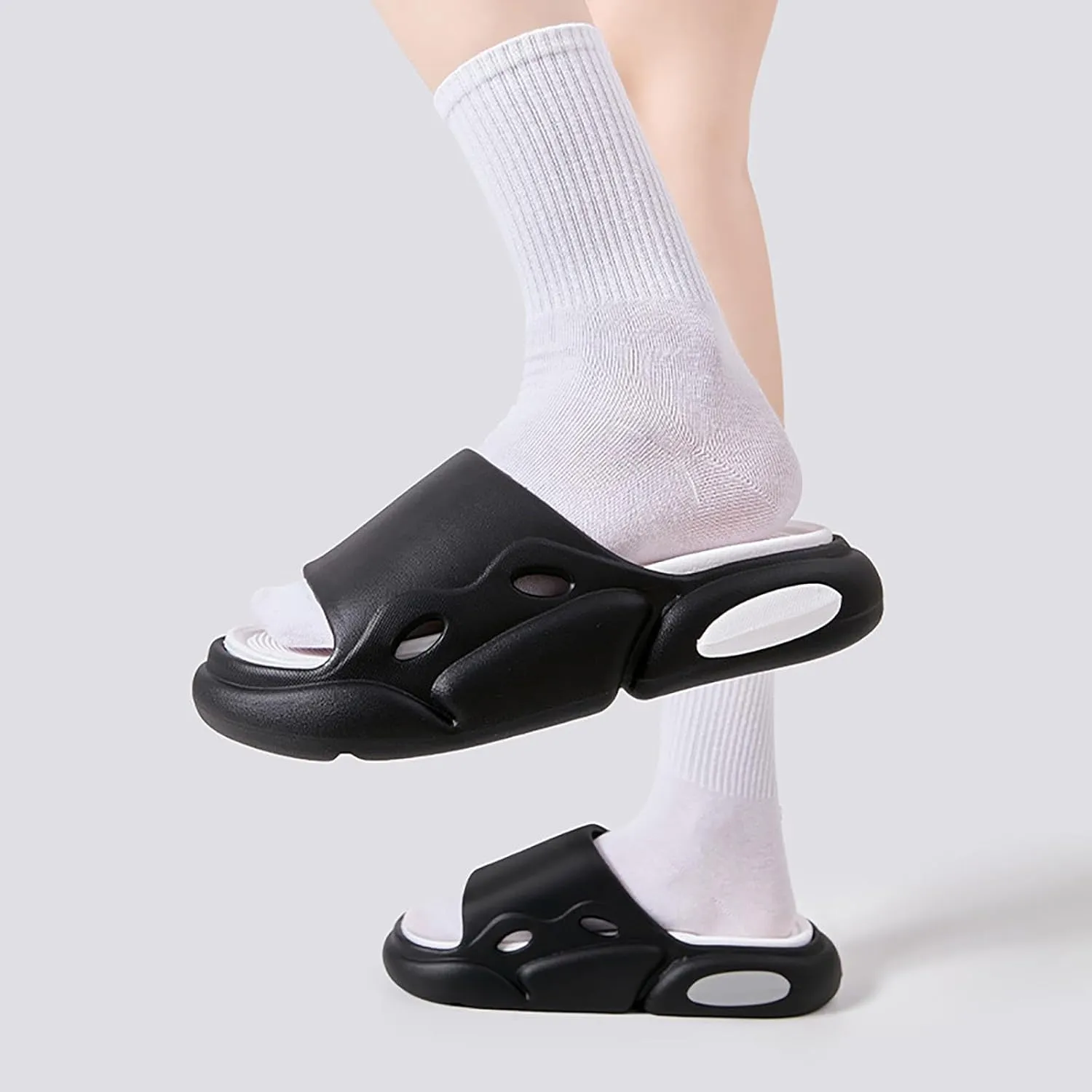 Shower Shoes for Women Bathroom House and Pool Sandals Non Slip Slides Sandals Women's Non Slip Slippers