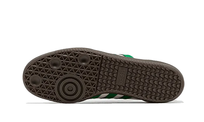 Samba OG White Green Comfortable Slip-Ons