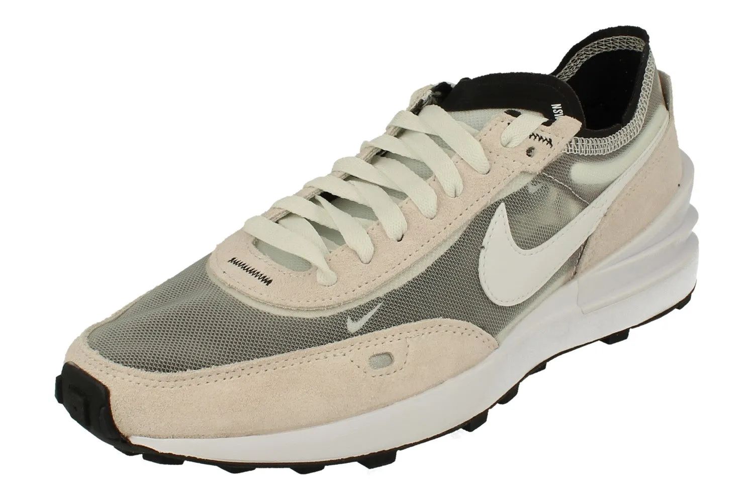 Nike Waffle One Mens DA7995 100 mesh - upper - feature shoes running with backpack shoes