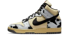 Dunk High 1985 Black Acid Wash Abrasion Proof Stitching Luxe Comfort