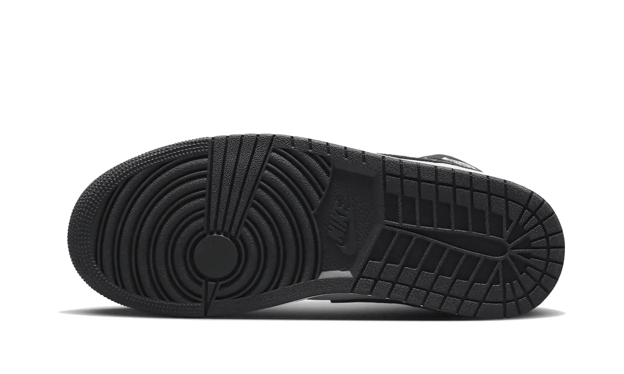 Air Jordan 1 Mid Black Elephant Lightweight Responsive Cushioning