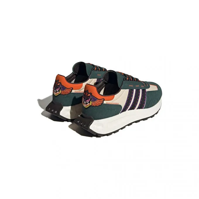 Stretch Step Comfortable Flex Adidas originals Retropy E5 'Green Cream Orange Black'