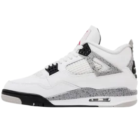 Air Jordan 4 Retro White Cement (2025) Leather Luxury