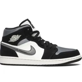 Bright color selection SoftInsole Air Jordan 1 Mid Satin Grey Toe