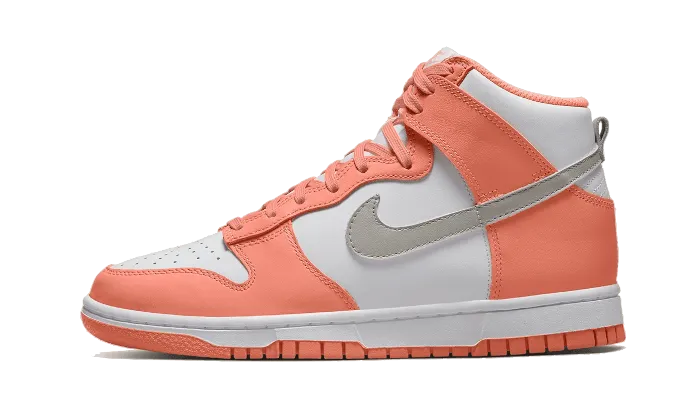 Strong Stitching Dunk High Salmon Grey
