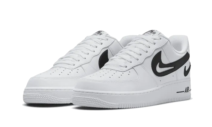 Slip   Resistant Sole Air Force 1 Low '07 FM Cut Out Swoosh White Black