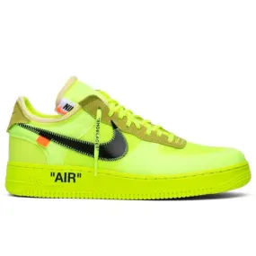 Nike Air Force 1 Low Off-White Volt No Noise