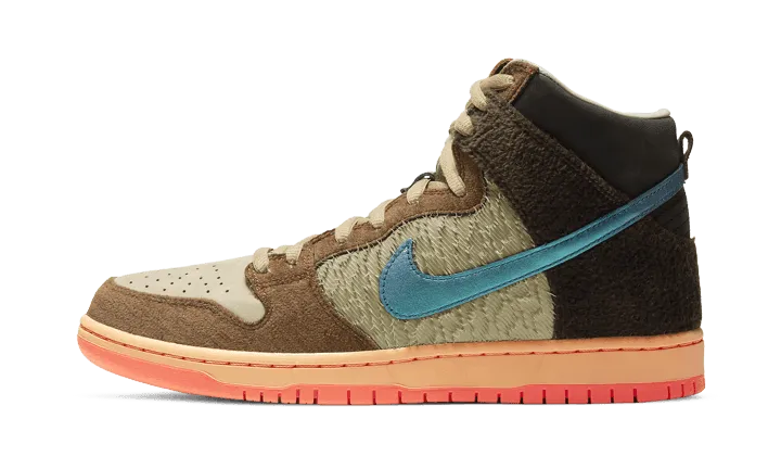 Foam Cushioning SB Dunk High Concepts Turdunken