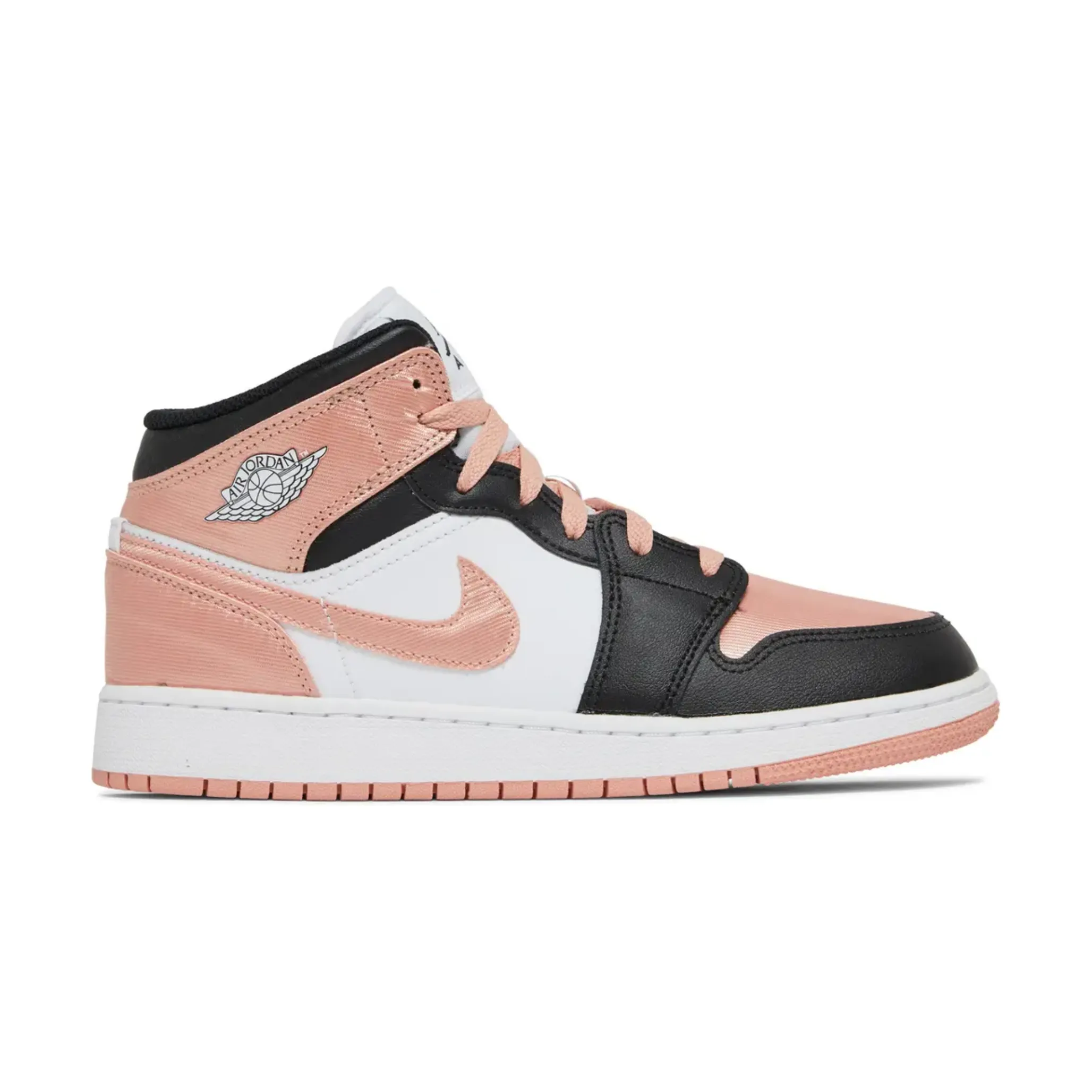 Jordan 1 Mid Madder Root (GS) unisex design shoes