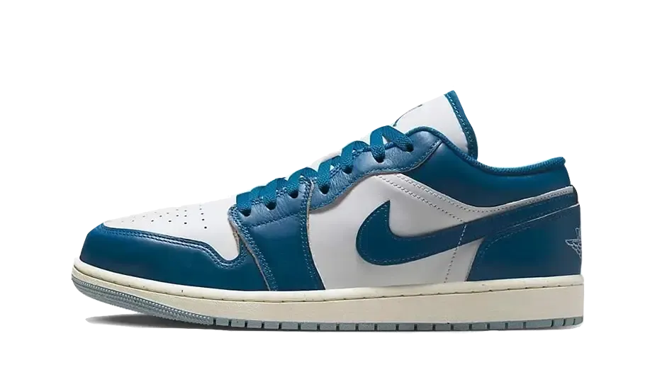 Breathable flair Air Jordan 1 Low Industrial Blue