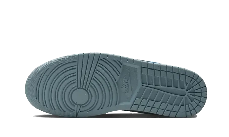 Lace Design Air Jordan 1 Low Industrial Blue