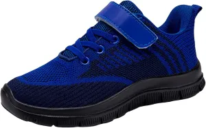 Sneakers for Boys Tennis Running Shoes Athletic Lightweight Sports Walking Shoes Breathable Mesh Comfortable Sneakers