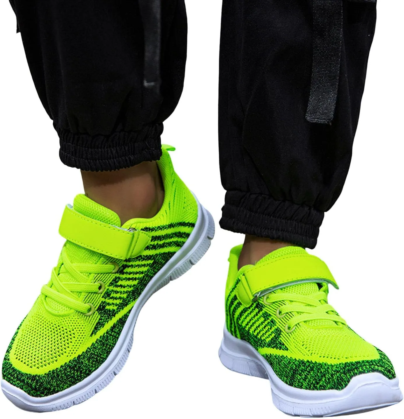 Sneakers for Boys Tennis Running Shoes Athletic Lightweight Sports Walking Shoes Breathable Mesh Comfortable Sneakers