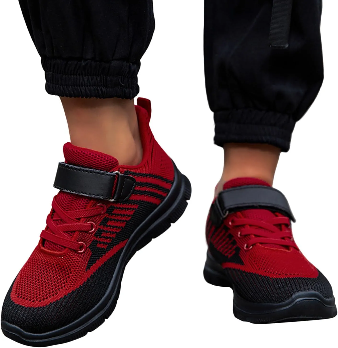 Sneakers for Boys Tennis Running Shoes Athletic Lightweight Sports Walking Shoes Breathable Mesh Comfortable Sneakers