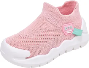 Sneakers for Girls Causal Lightweight Slip On Running Shoes Comfortable Breathable Tennis Shoes Outdoor Walking Sneakers